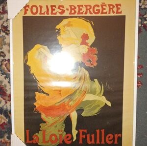 Folies Bergere atwork in original frame